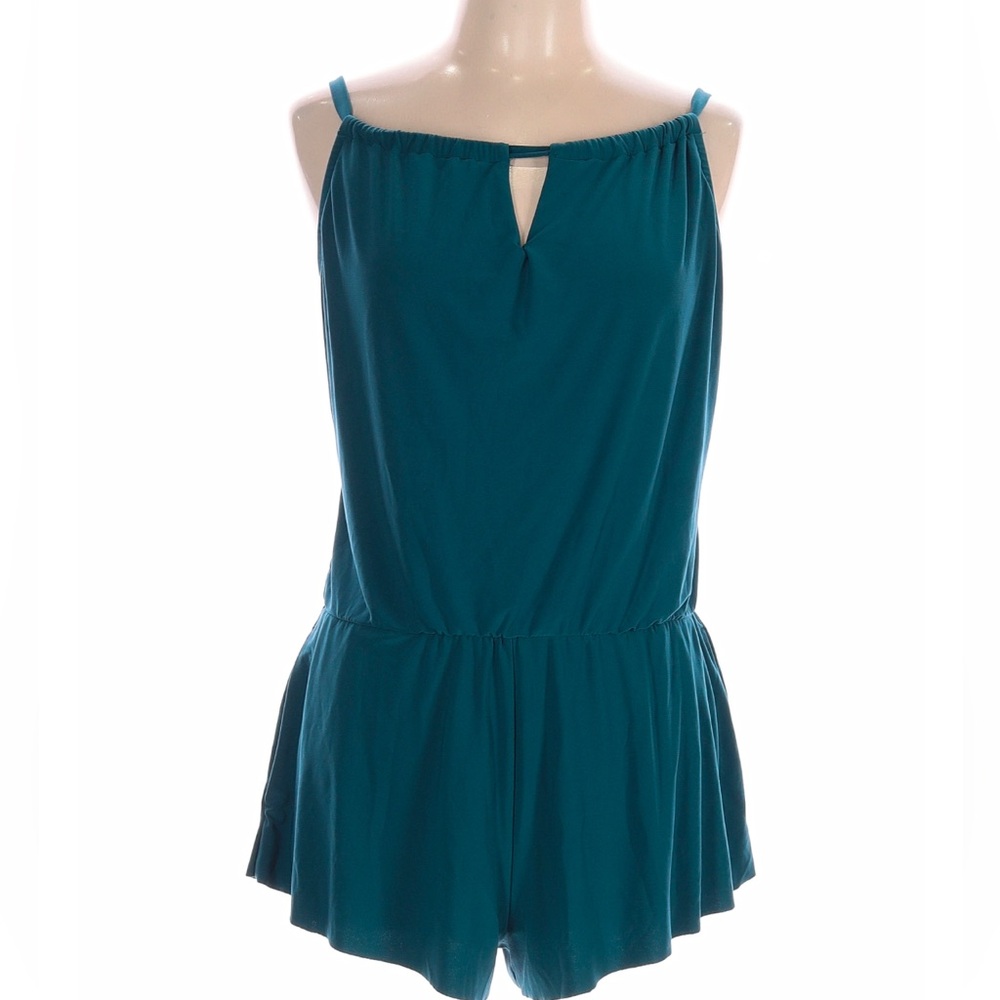 Women’s Teal Swimsuit Romper